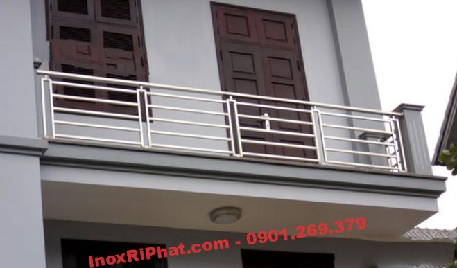 lan can inox thanh ngang